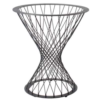 Szn Wood Masa Ayagi Pota Tel 72 Cm 50 Cm 50 Cm Siyah Tek